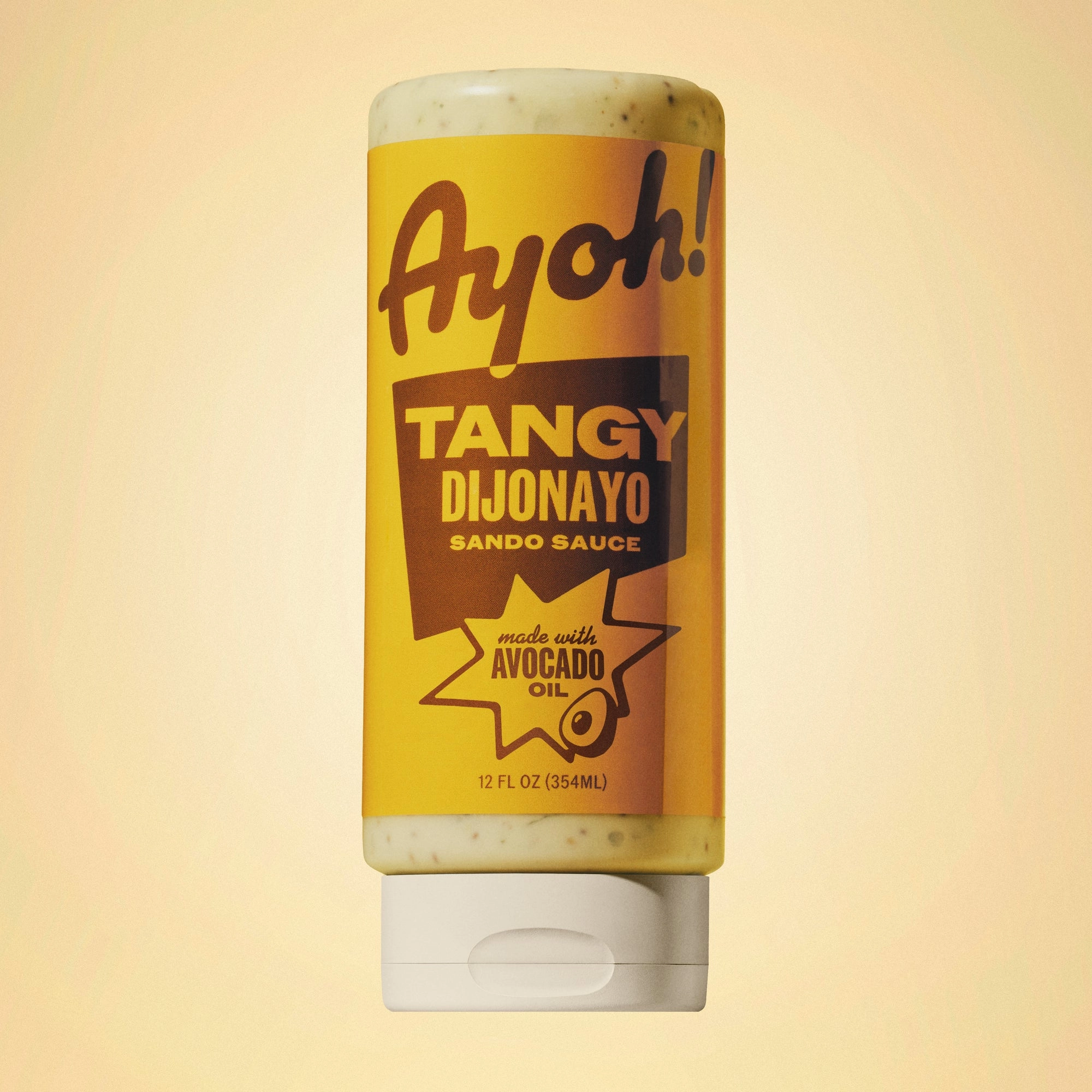Tangy Dijonayo with mustard and cornichons
